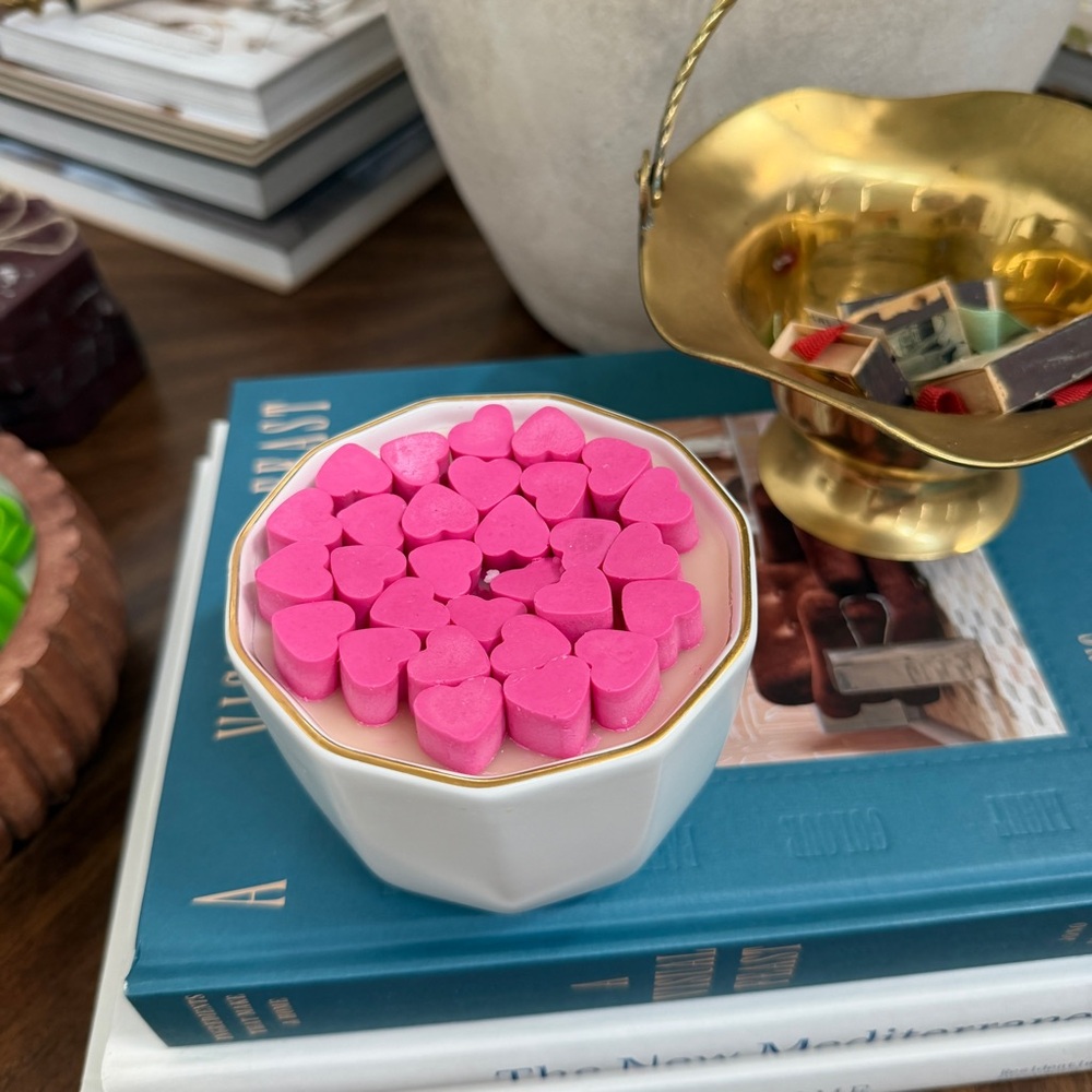 Vanilla Musk Gift Set / candle - Pink - Picture 6 of 8